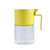防潮调味瓶密封调料罐耐热玻璃调料瓶带架调味盒套装调料盒调(单个装-300ML/送2勺+干燥剂 柠檬黄)