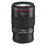 佳能（Canon）EF 100mm f/2.8L IS USM单反相机镜头 百微