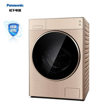 松下（Panasonic）XQG100-L16R 10公斤大容量变频滚筒洗衣机 带光动银除菌/泡沫净洗涤 大视窗