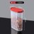 禧天龙厨房塑料保鲜密封罐五谷杂粮豆子粮食储物罐家居食品收纳盒(2300ML)第2张高清大图