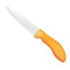 信柏 金鱼柄系列厨房刀具 5寸多功能陶瓷刀 厨师刀 切片刀 水果刀 五色可选(橙色)