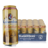 德国进口 恺撒/ Kaiserdom 窖藏啤酒 500ml*24罐