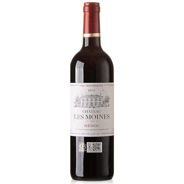 真快乐自营 法国波尔多梅多克 修道士城堡干红葡萄酒750ml