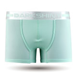 DarkShiny 电脑立体剪裁 彩虹糖果多色 男式平角内裤「HOCL10」(浅绿 S)