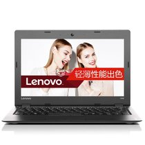 联想（Lenovo)Ideapad100S-14 14英寸 N3160四核 N3060双核 固态硬盘 轻薄多彩便携笔记本(银色 4G 256官方标配)