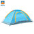 凹凸 听风 篷户外双人双开门压胶帐篷2人野营帐篷沙滩帐篷AT6508(湖蓝色)