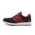 阿迪达斯男鞋运动鞋BOOST清风跑鞋网面复古跑步鞋(黑红 44)