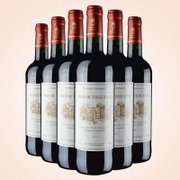 法国进口红酒 原瓶原装蔷薇庄之旅干红葡萄酒 整箱红葡萄酒750ml*6