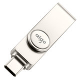 爱国者(aigo) U356-64GB 手机U盘 USB3.1 TYPE-C（计价单位：个） 银色