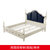 美式床 主卧实木床1.8米简欧双人床欧式床轻奢床现代简约婚床家具  1800mm*2000mm 其他结构(简易排骨架单床(假抽)