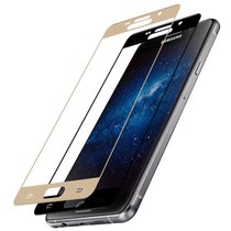 三星A9全屏钢化玻璃膜 GALAXY A9000手机贴膜 全屏覆盖保护膜 黑