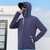 防晒帽子男夏季2022新款骑车紫外线遮阳户外钓鱼面罩大檐太阳帽衣(藏青色 XL（110-150斤）)