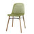 餐椅美式个性现代简约实木创意家用塑料成人组合欧式休闲餐厅椅子(浅绿色)