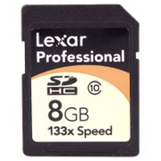 雷克沙（Lexar）8GB Class10 SDHC存储卡（无与伦比的性能、可靠性和兼容性)