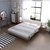 一米色彩 北欧实木床日式简约软靠床婚床卧室家具双人床(胡桃色 1.8米单个床)