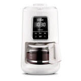 东菱（Donlim）DL-KF1061 咖啡机 全自动磨豆 咖啡机家用 办公室美式咖啡壶(白色)