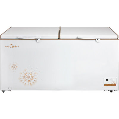 美的(Midea)冷柜BD/BC-768DKEMA时尚金 768升 一机多用 大冷冻力家用商用卧式节能冰柜冷柜