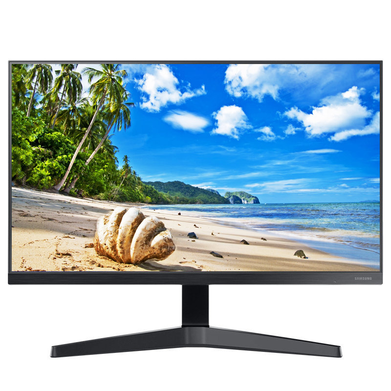 三星samsung24英寸ips高清护眼家用办公75hz游戏电脑显示器f24t350fhc