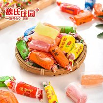 魏氏庄园高粱饴软糖拉丝糖怡网红糖果山东特产(原味1斤（约45颗）)