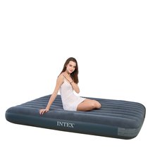 INTEX充气床垫线拉技术专利款64734152*203*25cm 露营气垫床 户外防潮垫 家用空气床午休躺椅双人折叠床