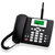 TCL 插卡电话机 移动固话 家用办公座机 电信手机卡 大音量 全中文 CF203C(黑色)