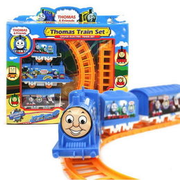 贱 托马斯小火车套装电动轨道火车儿童玩具汽