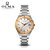 OLMA奥尔马瑞士原装进口镀金钢带女士石英手表K401.0309.001(粉色 钢带)