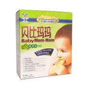 旺旺贝比玛玛婴儿米饼磨牙棒宝宝饼干儿童辅食 蔬菜味*4盒促销装