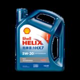 壳牌机油 蓝壳喜力HX7PLUS 5W-30 4L全合成汽车润滑油SL(蓝壳HX7PLUS 5W-30 4L 版本)