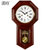 汉时(Hense)欧式复古实木机械挂钟中式客厅创意古典装饰摆钟HP31(红木色椴木罗马面)第3张高清大图
