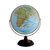 FUN地球 12寸（30cm）地形图全圆木质地球仪(中英文对照版)