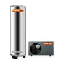 圣普诺全自动智能空气能热水器家用水循环空气源热泵全国联保包邮(KS500L3P/13-16人用)