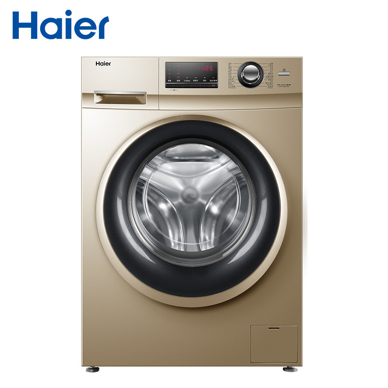 海尔/haier 家用全自动变频滚筒洗衣机10公斤大容量 消毒净洗 节能一