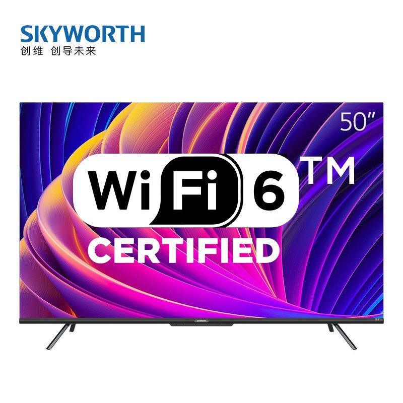 创维(skyworth)50a5 pro 50英寸4k超高清 5g双频 远场语音液晶平板