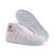 阿迪达斯三叶草女鞋帆布鞋Adidas高帮复古休闲板鞋V13520(粉红色 39)