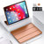 新款iPad Pro11英寸保护套+钢化膜 ipadpro11英寸保护壳 苹果平板电脑全面屏保护套钢化玻璃膜(棕色)