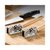 新款家用快速磨刀器厨房耐磨不锈钢手动小型磨刀石磨菜刀剪刀工具(图片色)