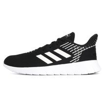 Adidas/阿迪达斯***2021新款ASWEERUN 男女休闲运动跑步鞋(黑色 42)
