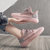 波梵森跑步鞋2021春季新款轻便透气鞋子运动鞋减震椰子鞋休闲鞋女(粉色 35)第2张高清大图