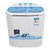 现代(HYUNDAY)XPB35-2188SC 3.5kg双桶迷你洗衣机波轮半自动小型家用内衣儿童婴儿学生(白色)