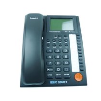 堡狮龙（bossini）HCD133（32）TSDL主叫号码显示电话机（黑色）