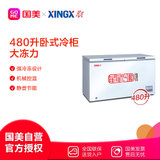 星星(XINGX) BD/BC-480E 480L  卧式冷柜  实力控冷 白色