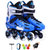 美洲狮（COUGAR）溜冰鞋男女旱冰鞋轮滑鞋滑冰鞋平花鞋(白蓝色 45)