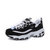 Skechers 斯凯奇明星同款 潮鞋 D’lites 男女鞋 情侣黑白熊猫款鞋99999720(黑/白 42)