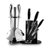 凌丰（LINKFAIR） 刀具 餐具八件套 洛克系列  LFDJ-LKT8
