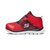 Skechers斯凯奇男童鞋新款魔术贴高帮小童学步鞋潮运动鞋95057N(95057N-RED 25)