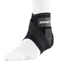 赞斯特ZAMST专业运动护踝A1-S内翻崴脚保护篮球排球护踝羽毛球护踝运动跑步护脚踝(黑色 左脚（单只装）)