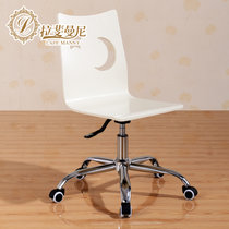 拉斐曼尼 韩式田园转椅电脑椅家用欧式实木椅子书椅办公椅升降转椅扶手靠背HY006(默认 默认)