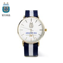 阿根廷国家队官方商品丨（升级款）时尚腕表商务运动指针梅西手表(经典队徽款)