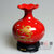 中国龙瓷德化白瓷 *陶瓷工艺礼品瓷 艺术瓷器礼品摆件  21cm荷口瓶-红(双龙戏珠)ZGH0066